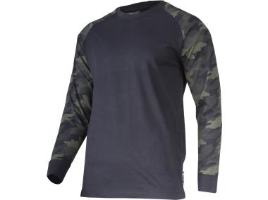 Zdjęcie: Koszulka z długim rękawem 190g/m2, moro-czarna, 2XL, CE, LAHTI PRO