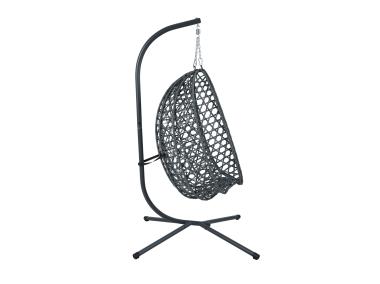 Zdjęcie: Fotel wiszący Olio antracyt MIRPOL