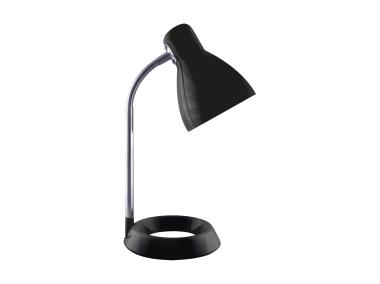 Zdjęcie: Lampka biurkowa Kati E27 kolor czarny max 15 W STRUHM