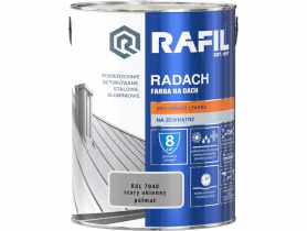 Farba na dach Radach szary okienny RAL7040 5L RAFIL