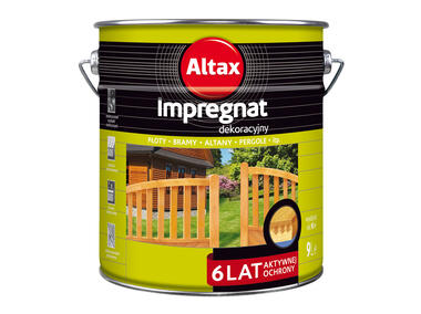 Zdjęcie: Impregnat do drewna, Dekoracyjny dąb 9 L ALTAX