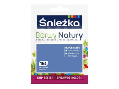 Zdjęcie: Farba Barwy Natury tester chabrowa polana 164 25ml ŚNIEŻKA