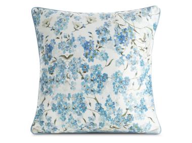 Zdjęcie: Poszewka dekoracyjna Noa 45x45 cm biało-niebieska EUROFIRANY