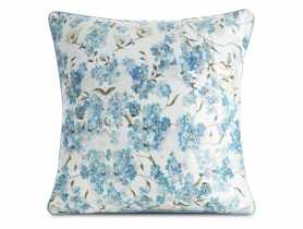 Poszewka dekoracyjna Noa 45x45 cm biało-niebieska EUROFIRANY