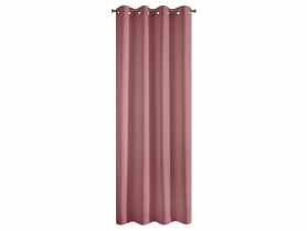 Zasłona gotowa Rita 140x250 cm ciemnoróżowy EUROFIRANY