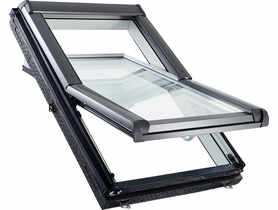 Okno obrotowe Designo R45, PVC, 74x118 cm z termo-blokiem WD ROTO