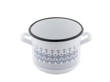 Zdjęcie: Garnek emaliowany Majolica 16 cm - 2,2 L FLORINA