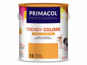 Farba Trendy Colors 2,5 L brzoskwinia PRIMACOL DECORATIVE