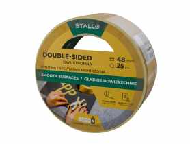 Taśma montażowa dwustronna 48 mm x 25 m STALCO