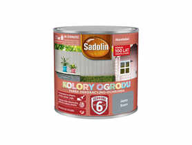 Farba do drewna Kolory ogrodu 0,25 L jasny szary SADOLIN