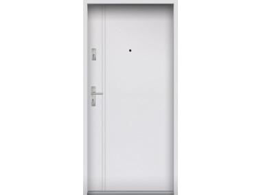 Zdjęcie: Drzwi wejściowe do mieszkań Bastion A-37 Biały 90 cm prawe ODR KR CENTER