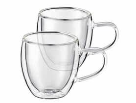 Komplet 2 kubków, szklanek termicznych Mia 250 ml AMBITION