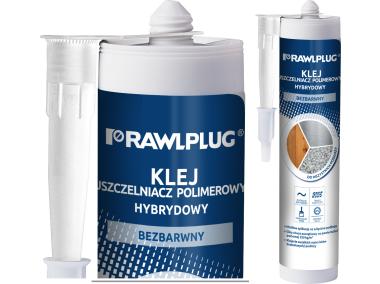 Zdjęcie: Klej uszczelniacz polimerowy hybrydowy transparentny 300 ml RAWLPLUG