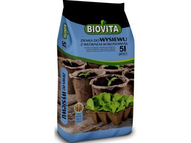 Zdjęcie: Ziemia do wysiewu z włóknem kokosowym 5 L BIOVITA