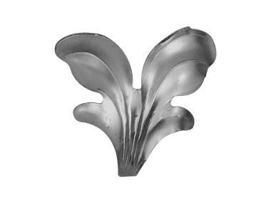 Zdjęcie: Liść prosty 55x70 mm grubość 2,5 mm prawy METRO