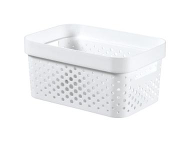 Zdjęcie: Pojemnik ażurowy 4,5 L Infinity biały CURVER