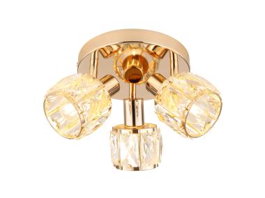 Zdjęcie: Plafon Dubai 3x40 W złoty CANDELLUX