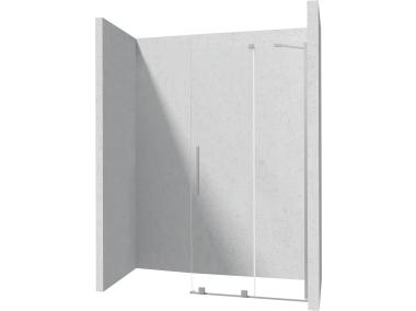 Zdjęcie: Ścianka prysznicowa walk-in 90 cm, przesuwna DEANTE