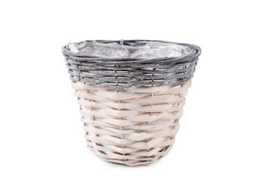 Zdjęcie: Osłonka wiklinow z folią 19x19x16 cm TIN TOURS