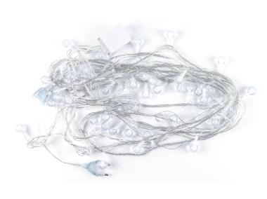 Zdjęcie: Lampki choinkowe kulka 7,5 m barwa neutralna VOLTENO