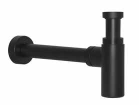 Syfon 1 1/4 okrągły czarny 85x250 mm SOCZ KERRA