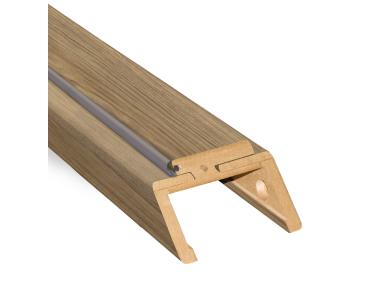 Zdjęcie: Belka ościeżnicy regulowana 100-140 mm - 8 cm orzech włoski VOSTER