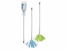Mop wiskozowy z mikrofibrą 120g z kijem SIMPLE SOLUTIONS