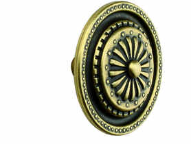 Gałka meblowa GR13 patyna na mosiadzu GAMET