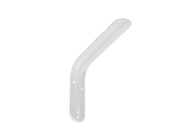 Zdjęcie: Wspornik wzmocniony z przetłoczeniem wąskim 140x200 mm biały WWPW 200 DMX