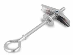 Kołek SPO Metalowy rozkładany M4x75 mm z hakiem zamkniętym 2 szt. RAWLPLUG