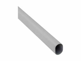 Drążek owalny 1500 mm lakier biały METRO