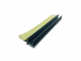 Listwa PVC BP12 L300 9/6 antracyt, przyokienna, dylatacyjna, tynkarska z uszczelką BELLA PLAST