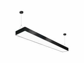 Wisząca oprawa oświetleniowa SMD Flara Led 45W kolor czarny STRUHM