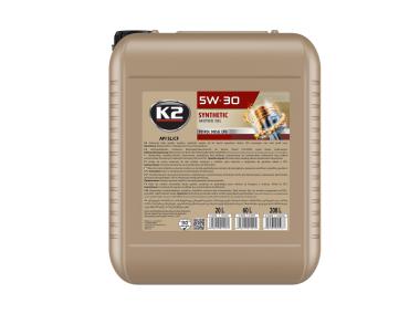 Zdjęcie: Olej syntetyczy 5W-30 XL 20 L K2