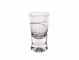 Komplet 6 kieliszków wódka Złota Spirala 25 ml GLASMARK