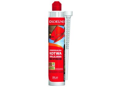 Zdjęcie: Uniwersalna kotwa wklejana bez styrenu 300 ml z zawieszką KOELNER