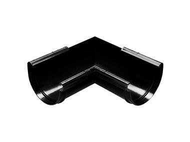 Zdjęcie: Narożnik wewnętrzny Kanion 100x90 mm czarny WAVIN