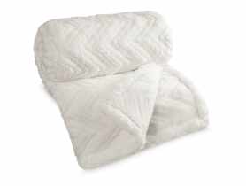 Koc Jodła 200x220 cm kremowy EUROFIRANY