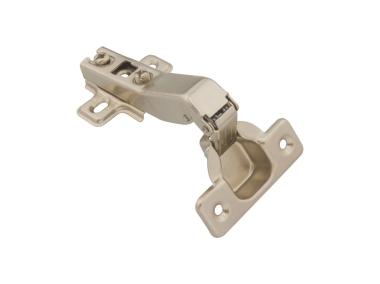 Zdjęcie: Zawias meblowy puszkowy 45 stopni do szaf narożnych + prowadnik METRO