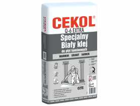 Klej do płyt kamiennych Q-6 specjalny 20 kg CEKOL