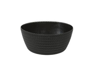 Zdjęcie: Donica Misa Jersey 24 cm czarny LAMELA