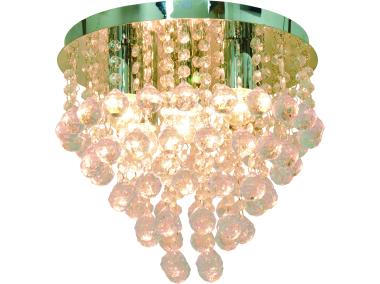 Zdjęcie: Lampa plafon Piccadilly 1 gold okragła ADRILUX