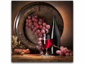 Obraz Glasspik 30x30 cm Gl066 Wino 4 Cz Win STYLER