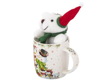 Zdjęcie: Kubek bałwanek 400 ml z maskotką ALTOM DESIGN