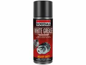 Smar litowy w aerozolu z PTFE White Grease 400ml SOUDAL