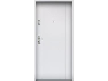 Zdjęcie: Drzwi wejściowe do mieszkań Bastion A-34 Biały 80 cm (NW) prawe ODP KR CENTER