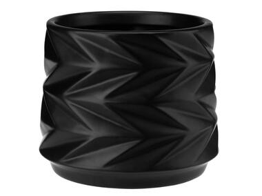 Zdjęcie: Osłonka ceramiczna Sophia 19x9 cm czarna VERDENIA