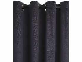 Zasłona perfect chic antracyt 140x270 cm CHIC HOME