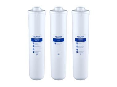 Zdjęcie: Zestaw wkładów do Aquaphor Kryształ H (K3-KH-K7) AQUAPHOR