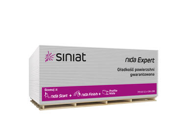Zdjęcie: Płyta g-k 12,5x1200x2600 mm Nida Expert  SINIAT